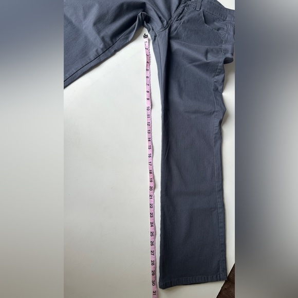 Lee Lower On The Waist Gray Mid Rise Stretch Casual Jean Style Pants Women’s 8 - Picture 7 of 8